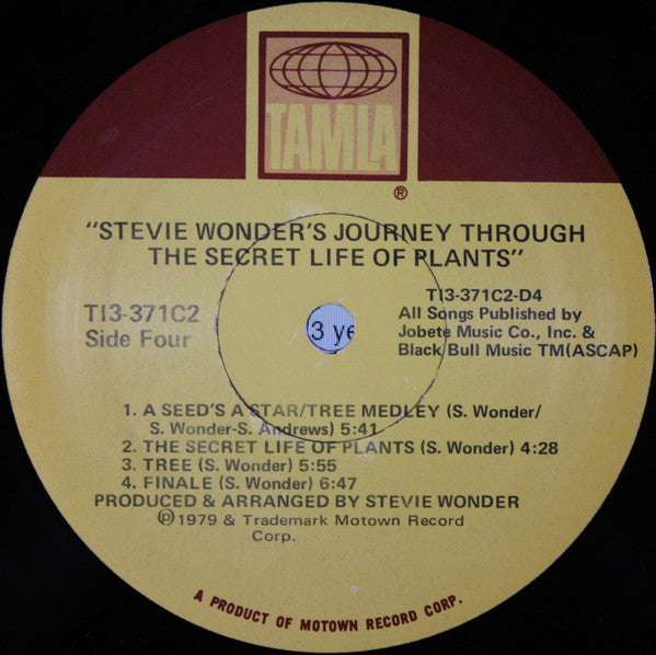 Stevie Wonder - Journey Through The Secret Life Of Plants