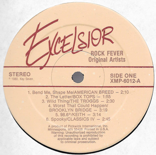 Various - Rock Fever Original Artists