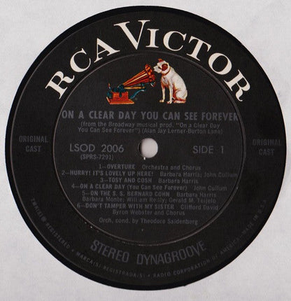Barbara Harris, John Cullum - On A Clear Day You Can See Forever (Original Broadway Cast Recording)