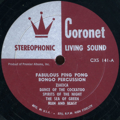 Fabulous Ping Pong Bongo Percussion - secondary