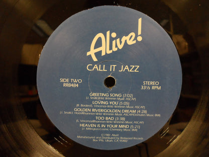 Call It Jazz - secondary
