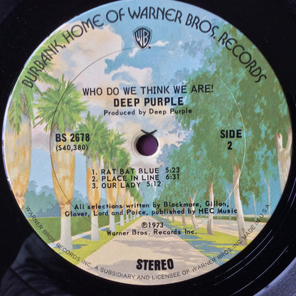 Deep Purple - Who Do We Think We Are