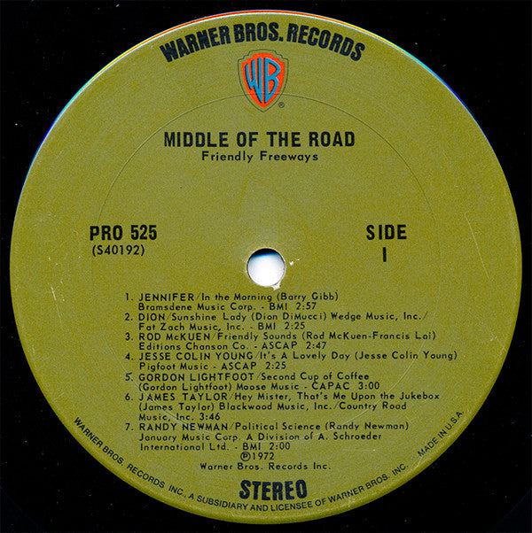 Various - Middle Of The Road