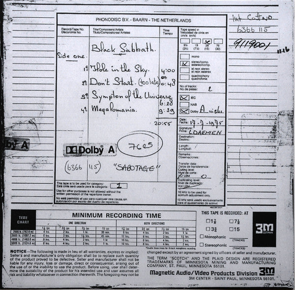 Sabotage - secondary