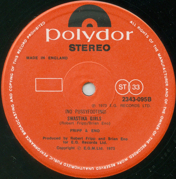 (No Pussyfooting) - secondary