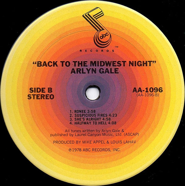 Arlyn Gale - Back To The Midwest Night