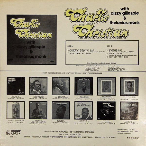Charlie Christian With Dizzy Gillespie & Thelonius Monk - secondary