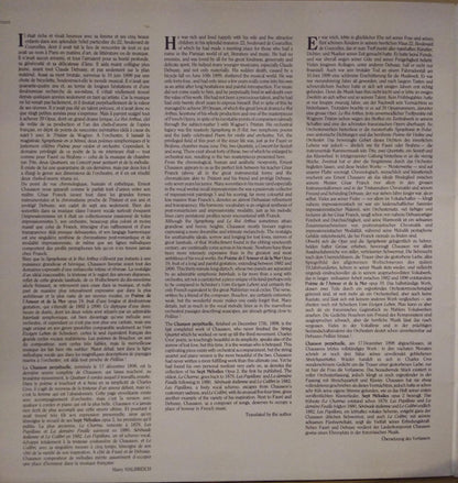 Ernest Chausson, Jessye Norman, Michel Dalberto, Orchestre Philharmonique De Monte-Carlo, Armin Jordan - Poème De L'Amour Et De La Mer • Chanson Perpétuelle • Mélodies