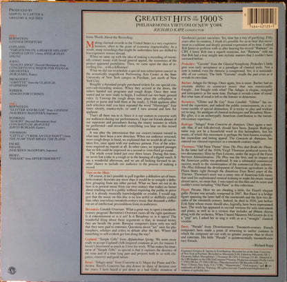 Philharmonia Virtuosi, Richard Kapp - Greatest Hits Of The 1900's