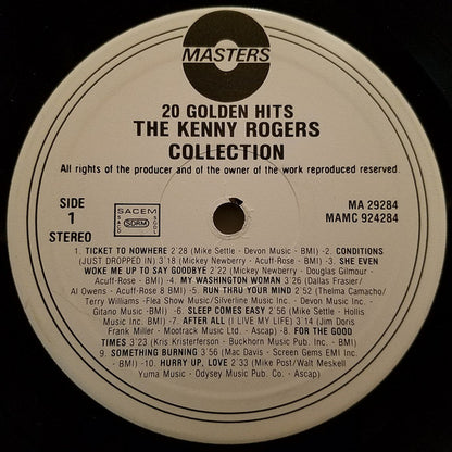Kenny Rogers & The First Edition - The Kenny Rogers Collection - 20 Golden Hits