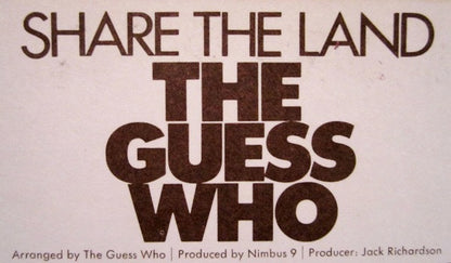 Share The Land - secondary