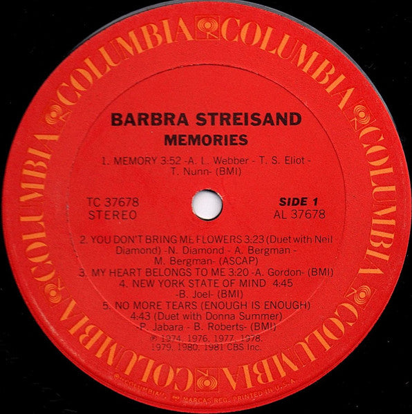 Barbra Streisand - Memories