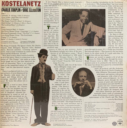 Kostelanetz Plays The Music Of Charlie Chaplin And Duke Ellington - secondary