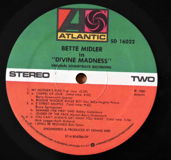 Divine Madness - secondary