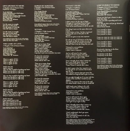 Random Access Memories - secondary