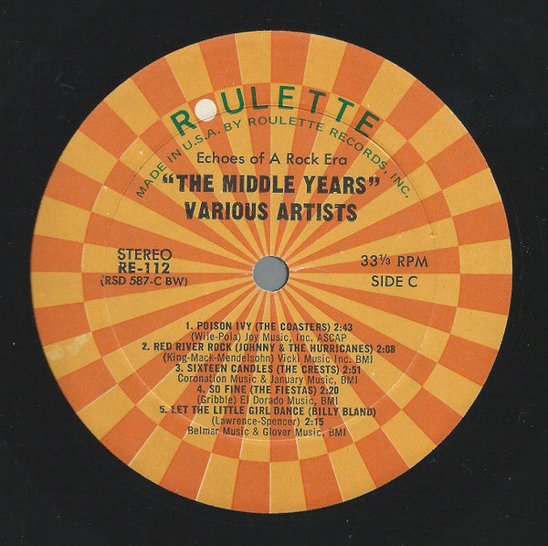 Echoes Of A Rock Era: The Middle Years - secondary