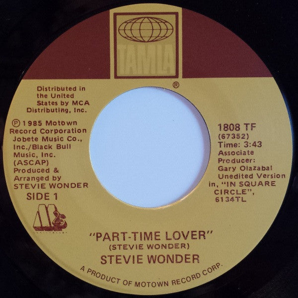 Part Time Lover - secondary