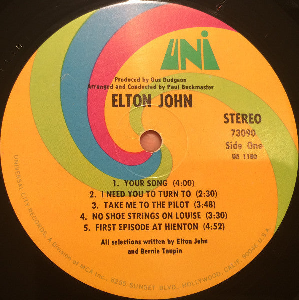 Elton John - secondary