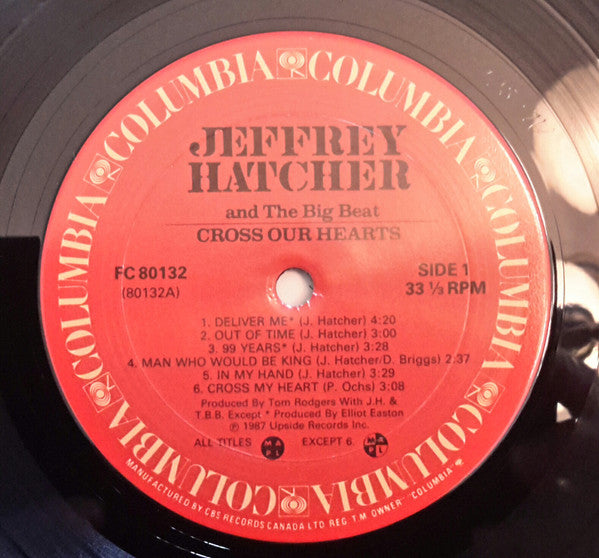 Jeffrey Hatcher And The Big Beat - Cross Our Hearts