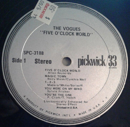The Vogues - Five O'Clock World