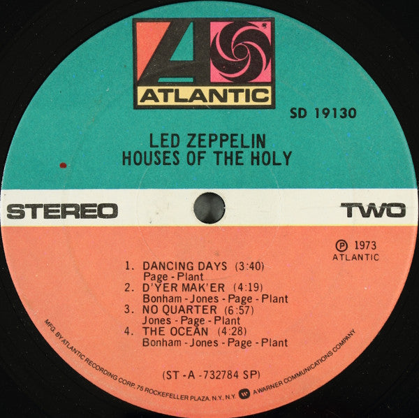 Houses Of The Holy - secondary