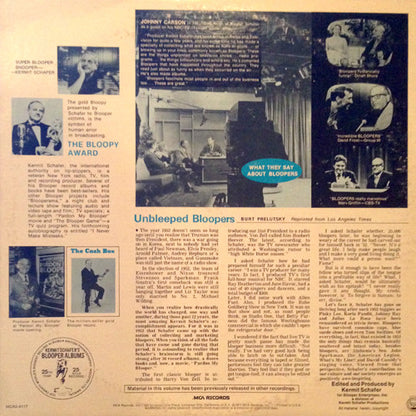 Kermit Schafer - All Time Great Bloopers Vol. 3 & 4