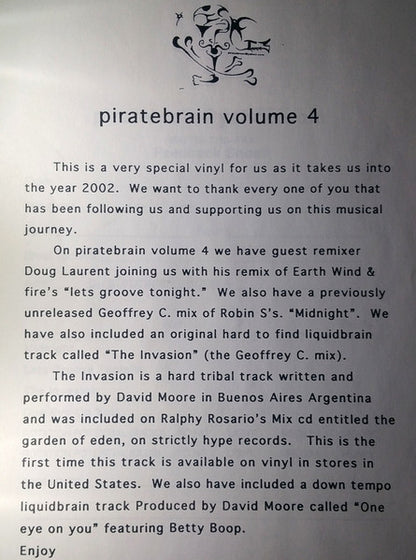 Piratebrain Volume 4 - secondary