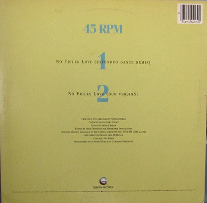 No Frills Love - secondary