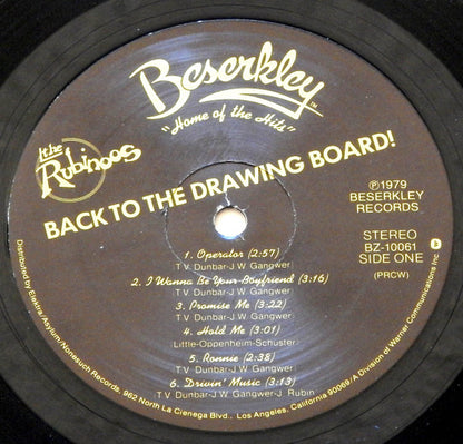 The Rubinoos - Back To The Drawing Board