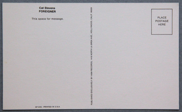 Foreigner - secondary