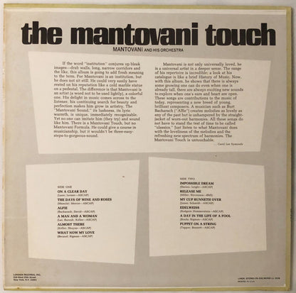 Mantovani And His Orchestra - The Mantovani Touch