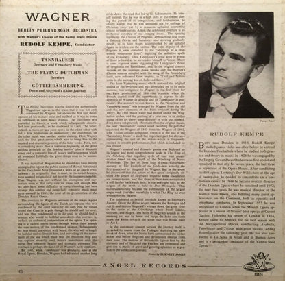 Richard Wagner, Rudolf Kempe, Berliner Philharmoniker, Women's Chorus Of The Berlin State Opera - Wagner: Tannhauser, Die Gotterdammerung, The Flying Dutchman
