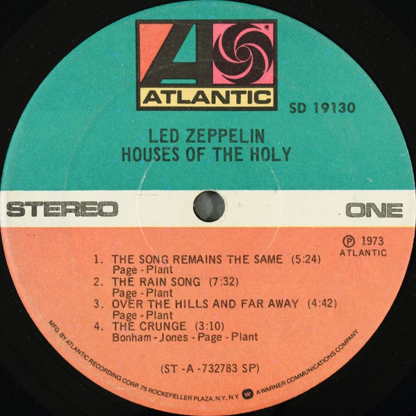 Houses Of The Holy - secondary