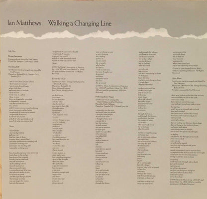 Walking A Changing Line - secondary