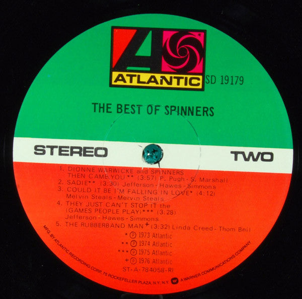 The Best Of Spinners - secondary