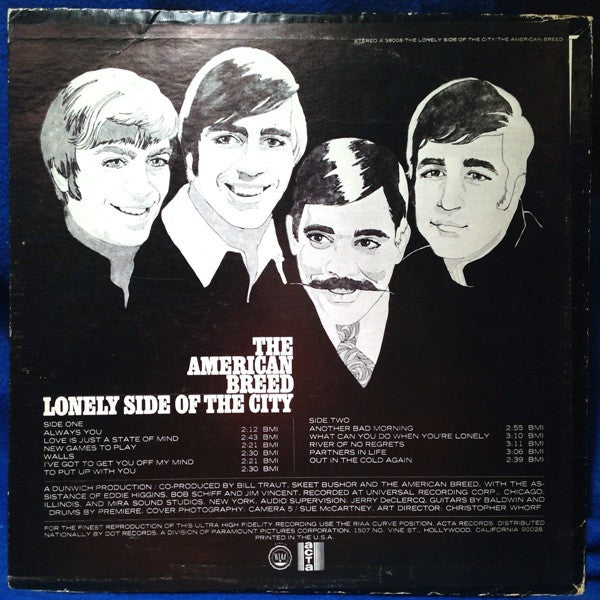 The American Breed - Lonely Side Of The City
