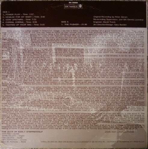 Early Steppenwolf - secondary