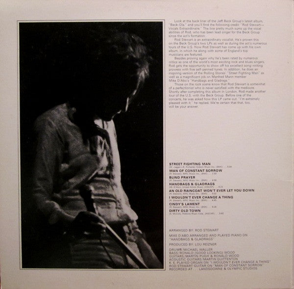 The Rod Stewart Album - secondary