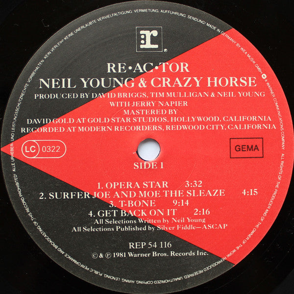 Neil Young, Crazy Horse - Reactor