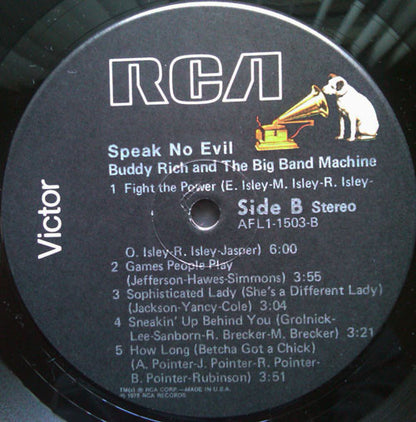 Buddy Rich And The Big Band Machine - Speak No Evil