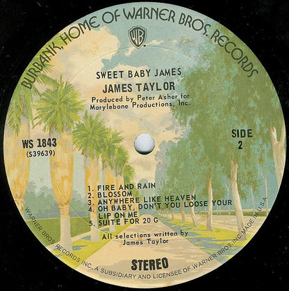 Sweet Baby James - secondary