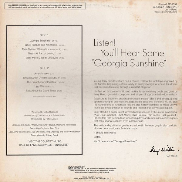 Georgia Sunshine - secondary