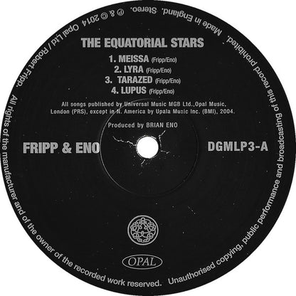 The Equatorial Stars - secondary