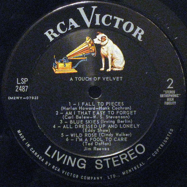 Jim Reeves - A Touch Of Velvet