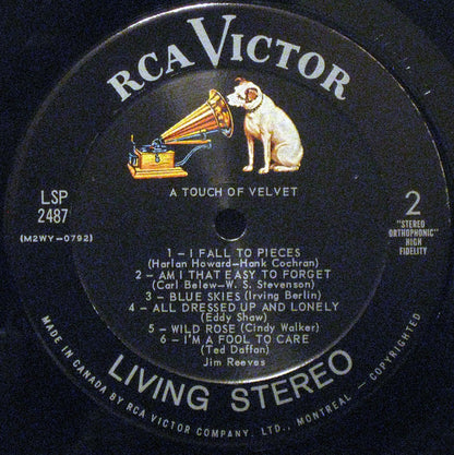 Jim Reeves - A Touch Of Velvet