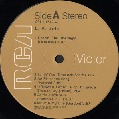 L. A. Jets - secondary