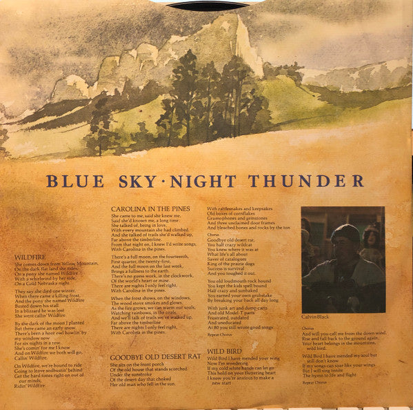 Blue Sky · Night Thunder - secondary