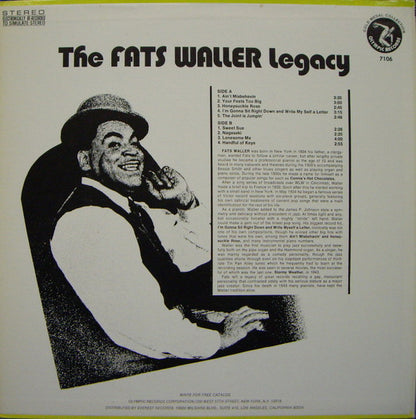 Fats Waller - The Fats Waller Legacy