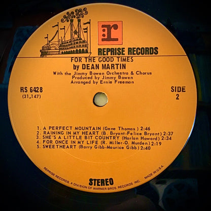Dean Martin - For The Good Times