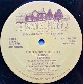 Patsy Cline - The Legendary Patsy Cline